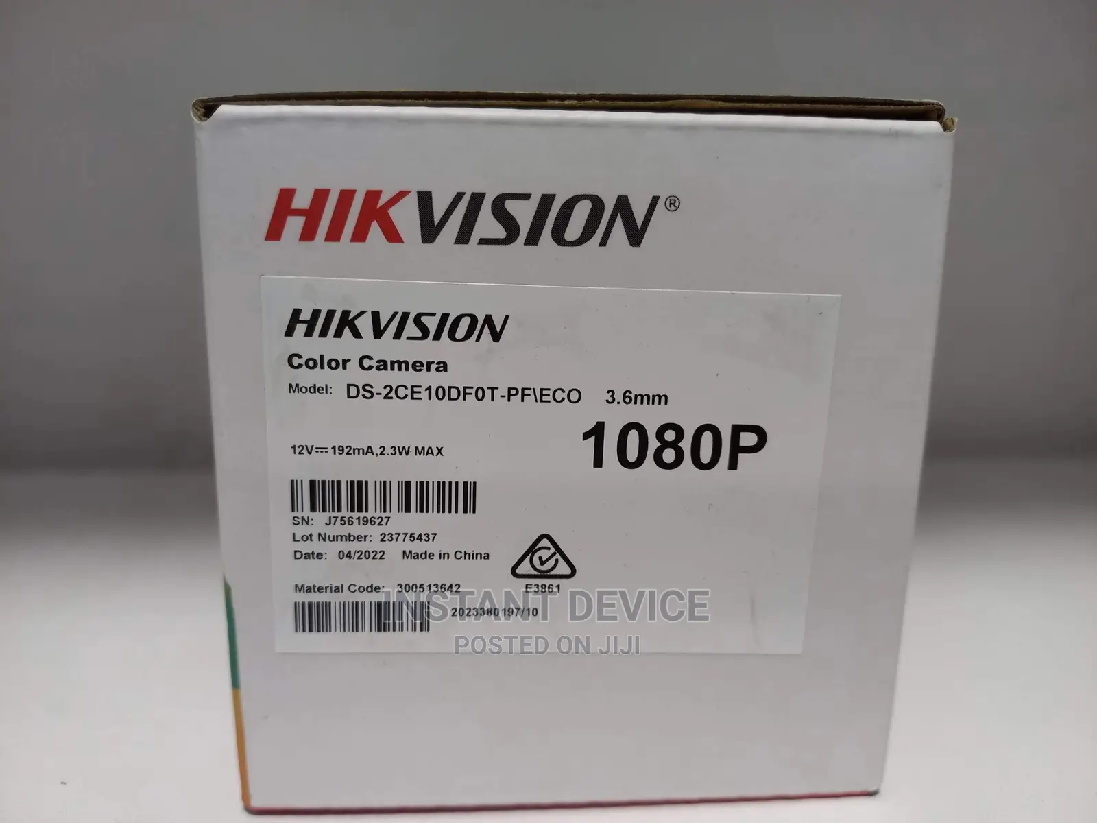 2 MP Hikvision Full Color CCTV Camera 1080P
