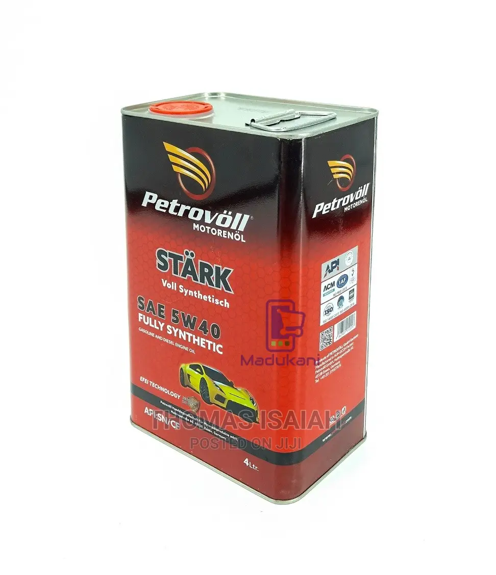 Petrovöll Stärk SAE 5W40 Fully Synthetic Engine Oil 10,000km