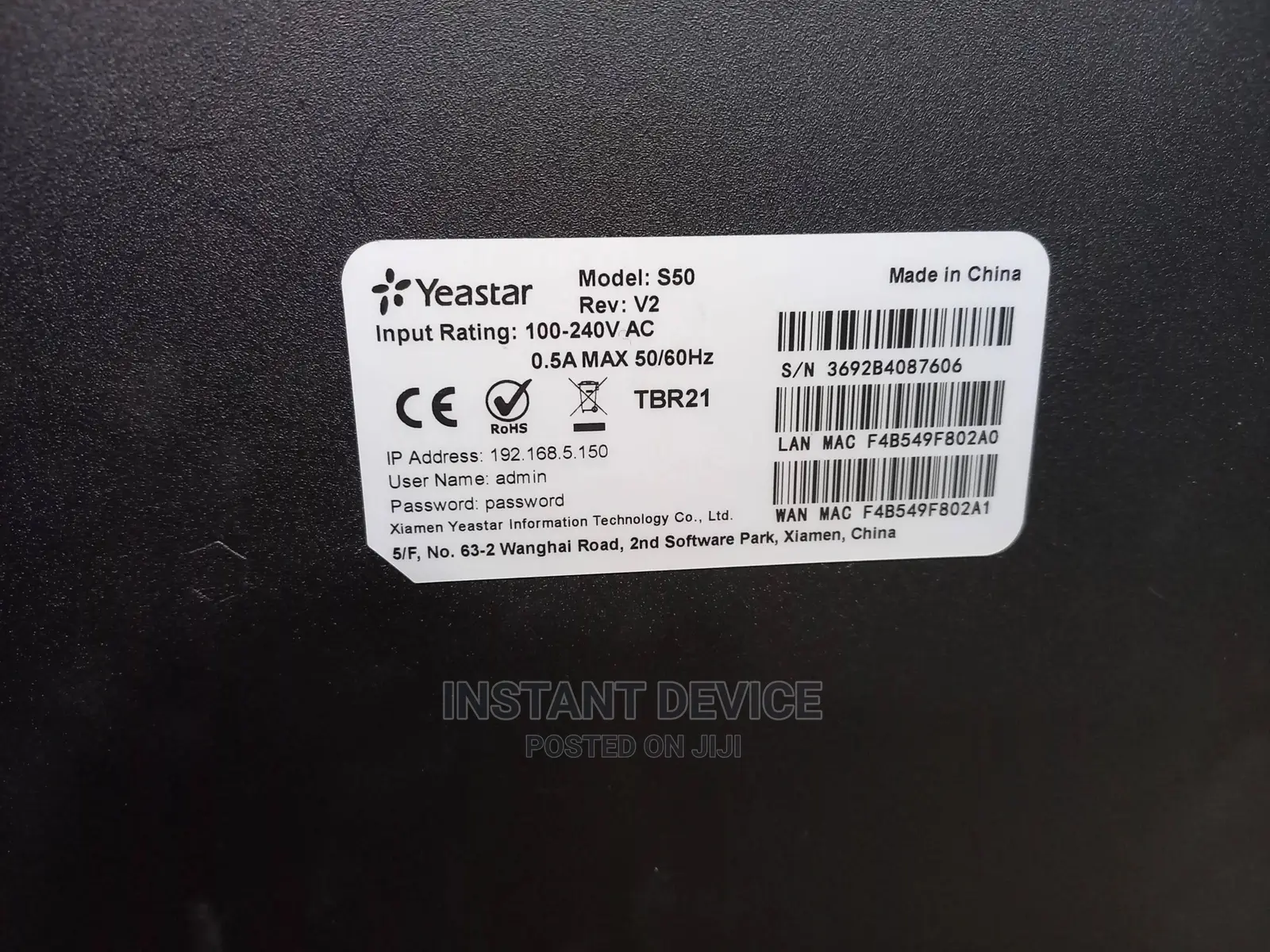 Yeastar S50 Voip Ip PBX