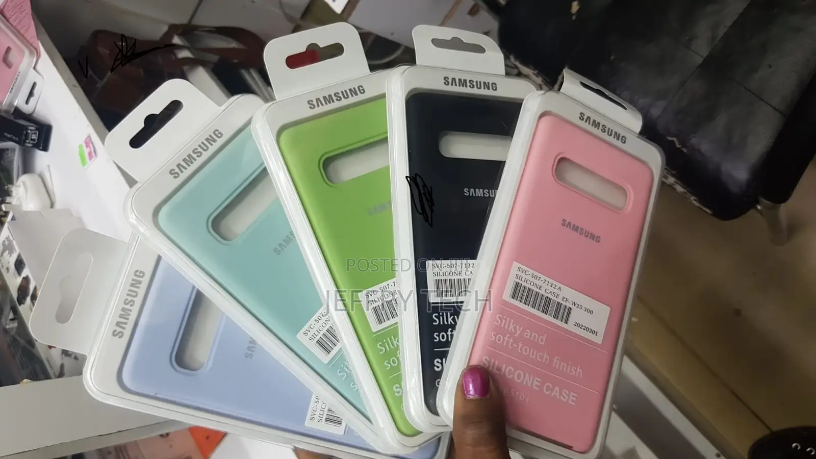 Samsung Galaxy S10 Plus Liquid Silicone Case Silky Soft-Touc