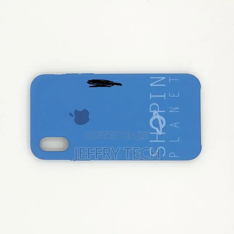 iPhone X / XS Silicone Case Surf Blue
