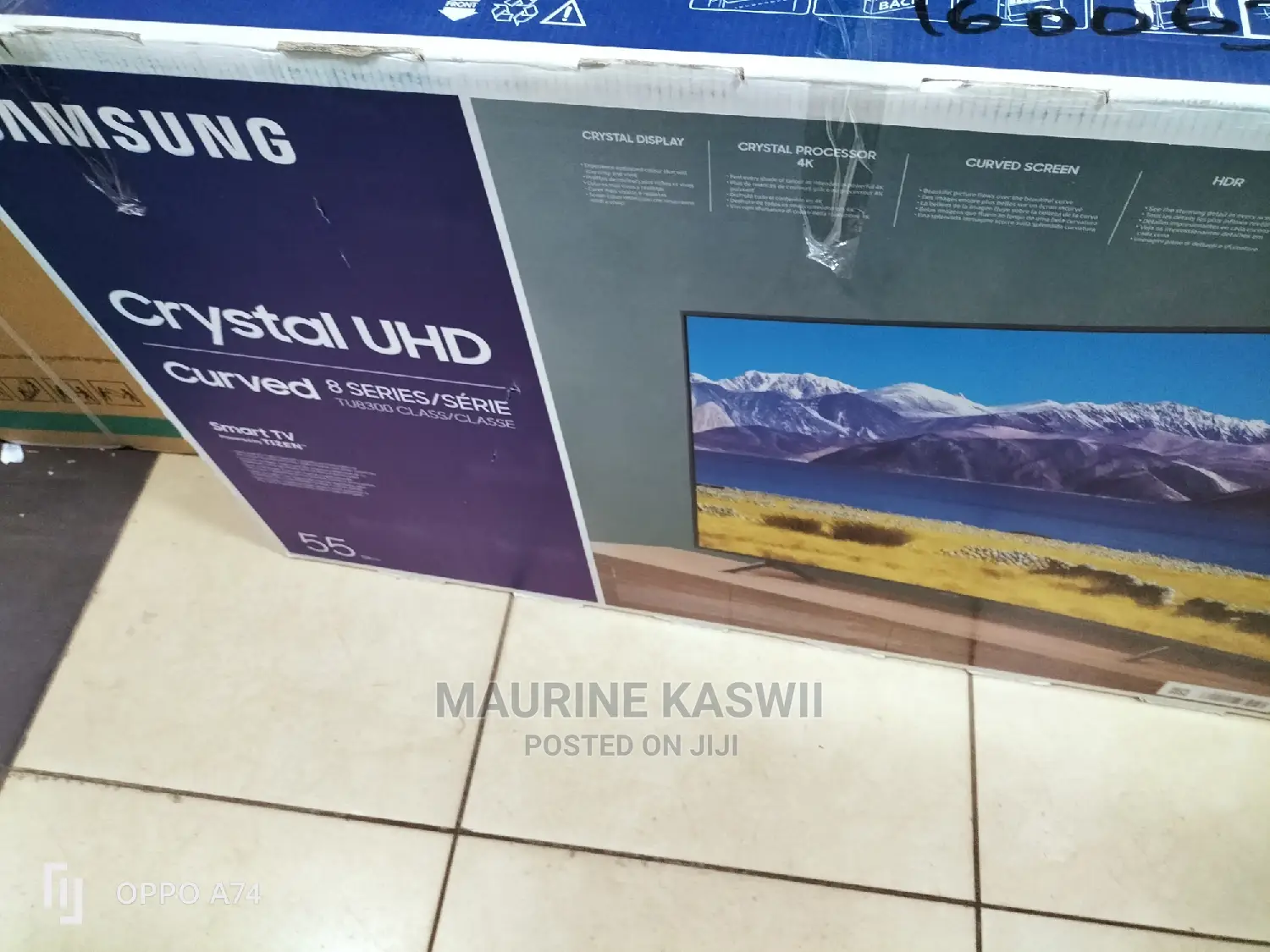 55 Samsung Curved Brand New