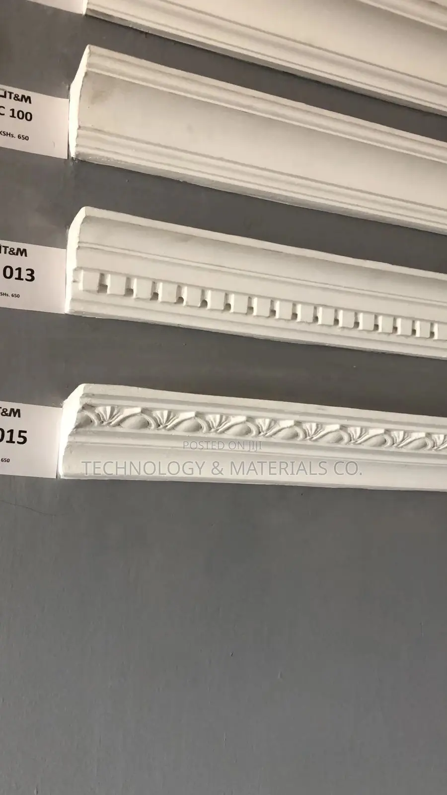 Decorative Pu/Fiber Cornice -4 Inches