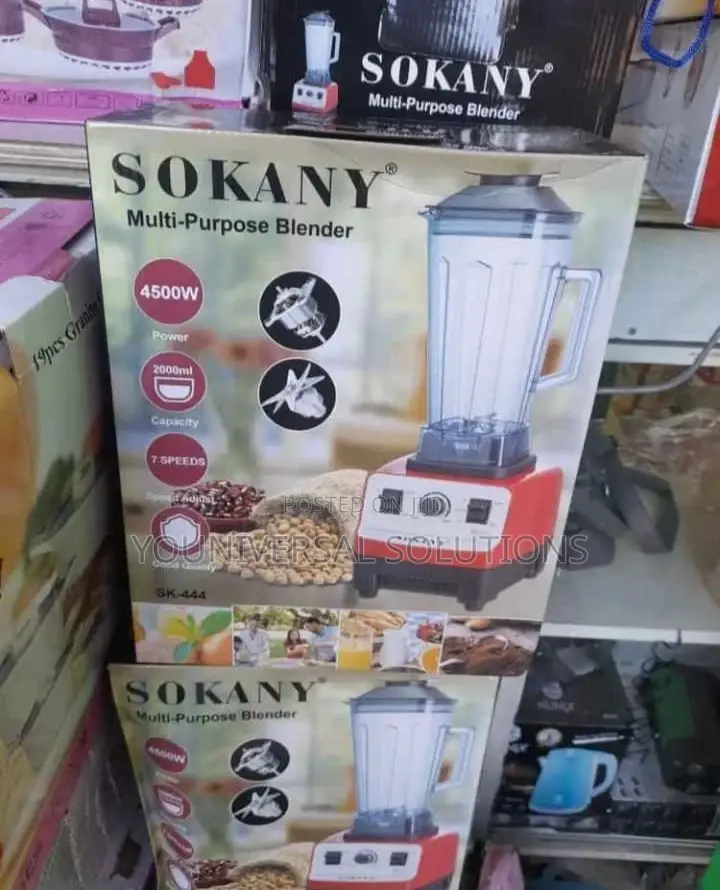 Sokany Commercial Blender 4500w 2l Sk 444