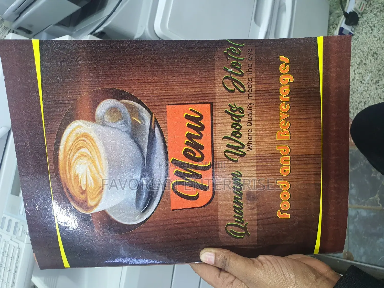 Quality Hotel Menu