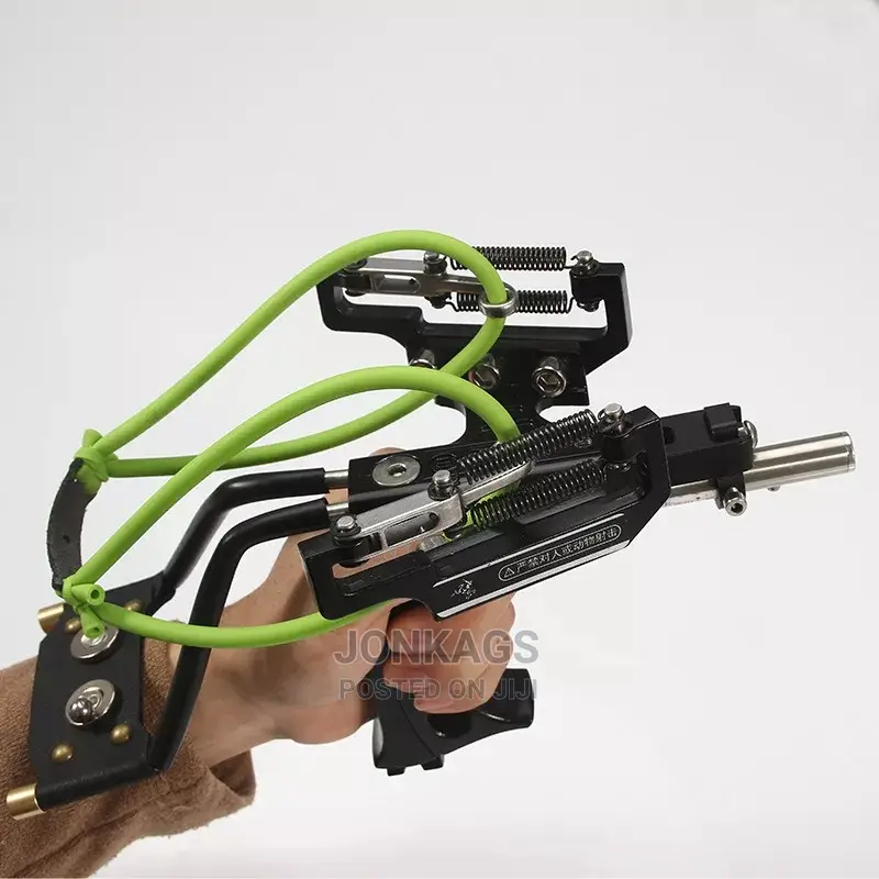 Camping Catapult/Slingshot With Laser Aiming Projector