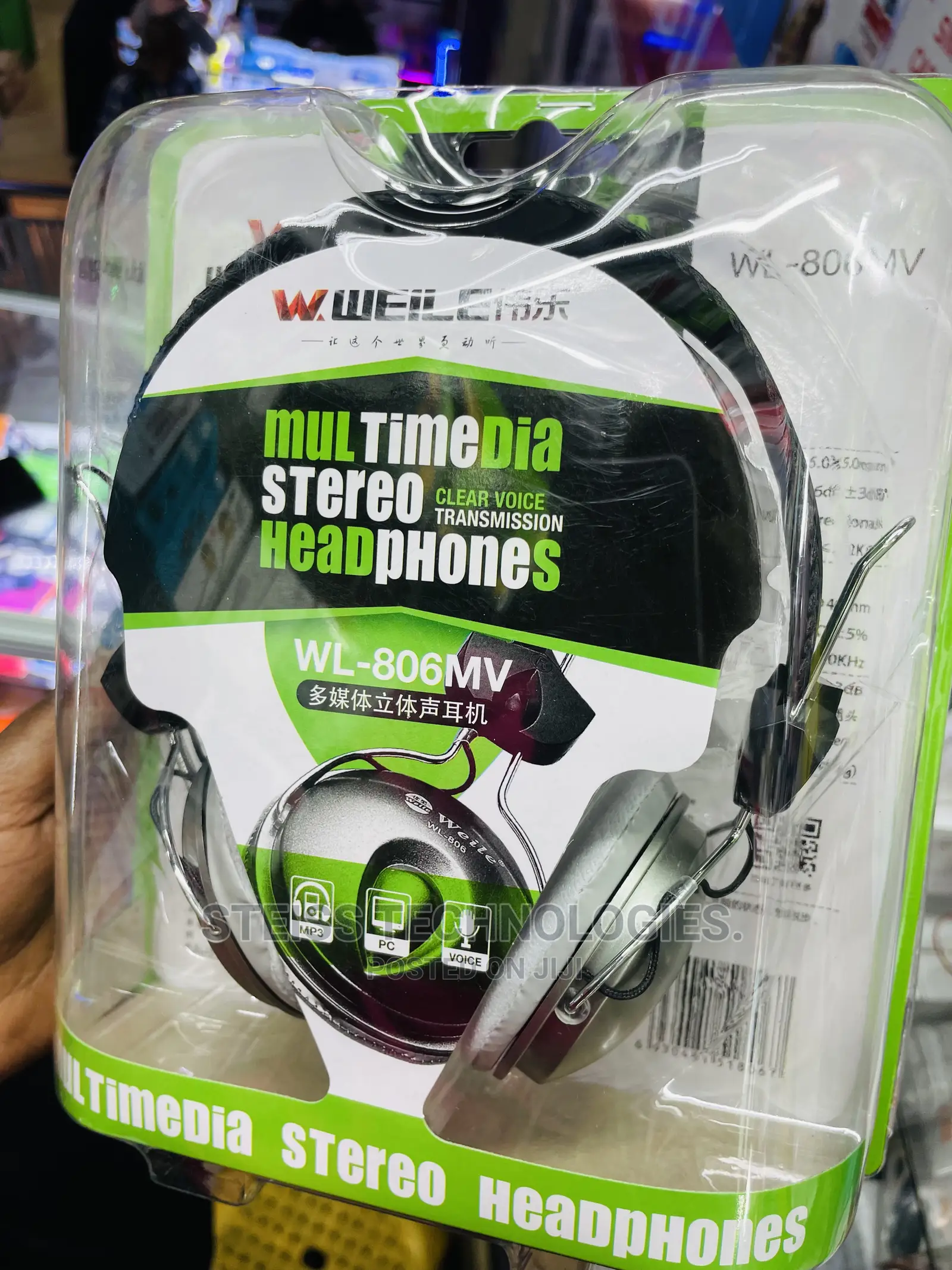 Wired Weile Headphones With Mic