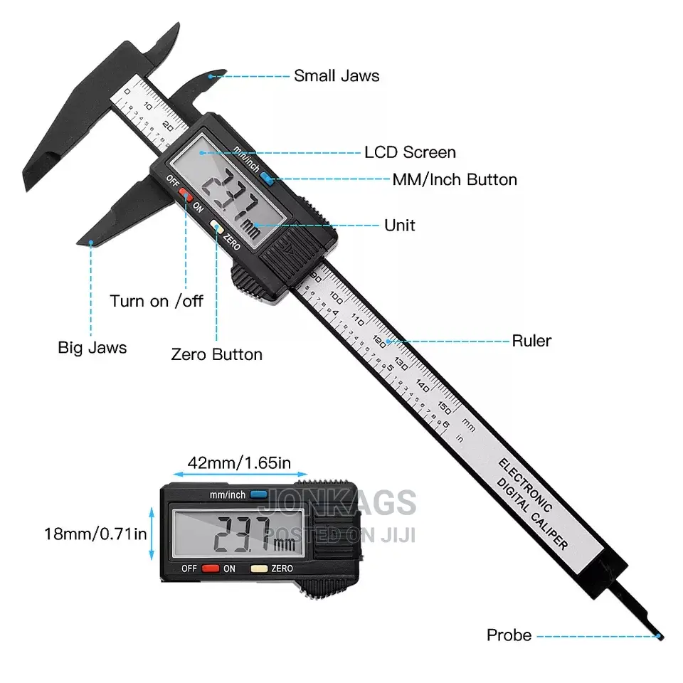 Portable Electronic Vernier Caliper