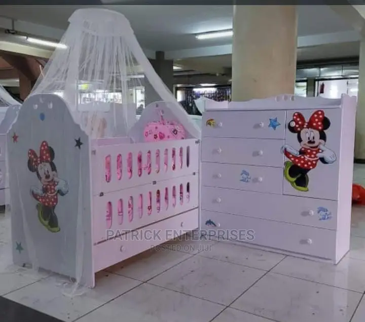 Modern Baby Cribs 4 By 2 Fitt + Modern Chest Of Drawers 4 By 4 Fitt