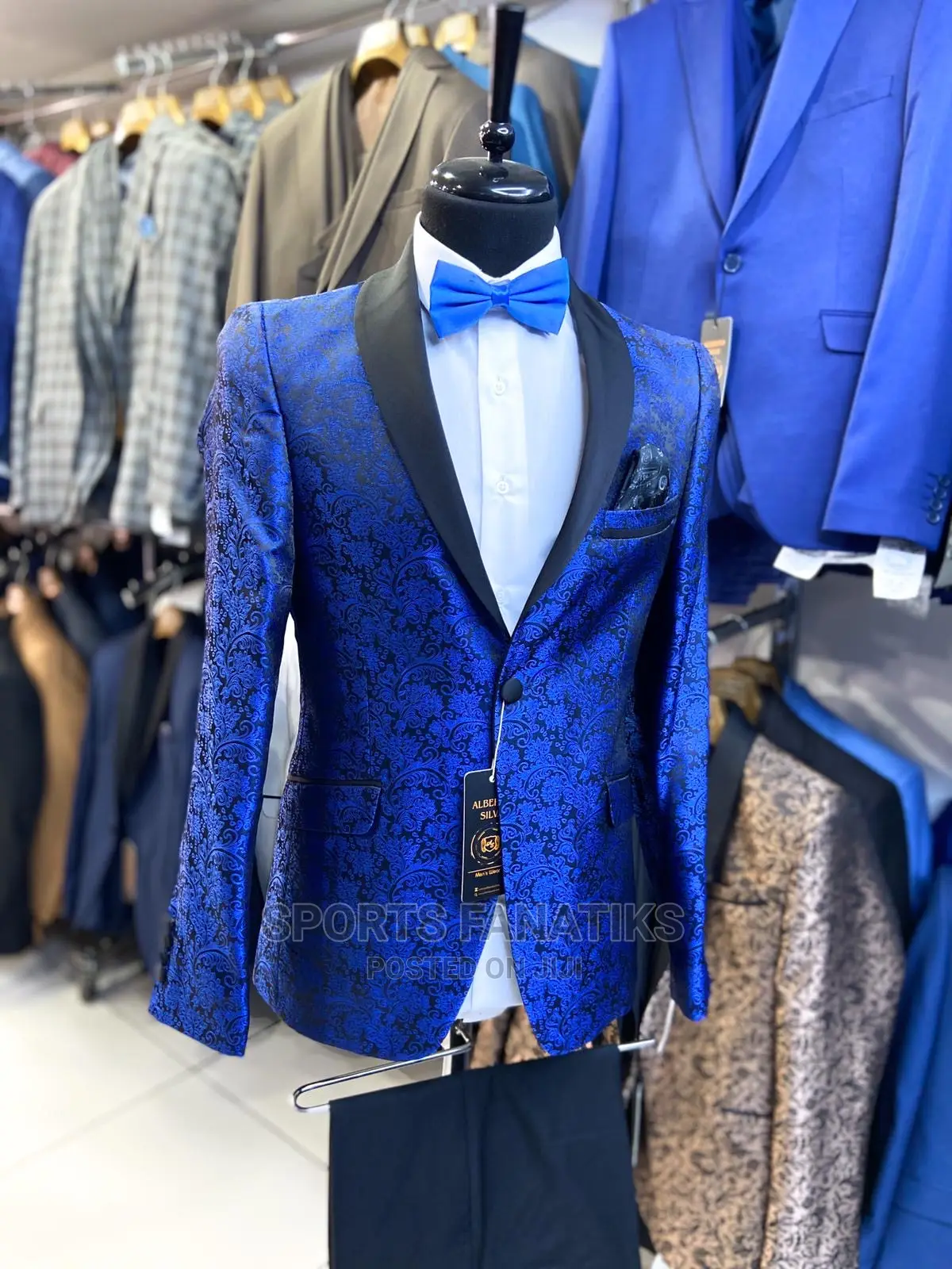 Floral Tuxedo Suit