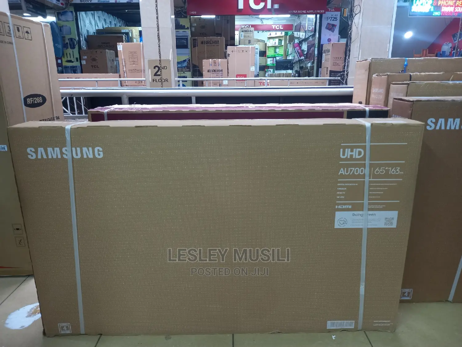 Samsung 65 Inch Crystal UHD 4K HDR Smart TV 65AU8000