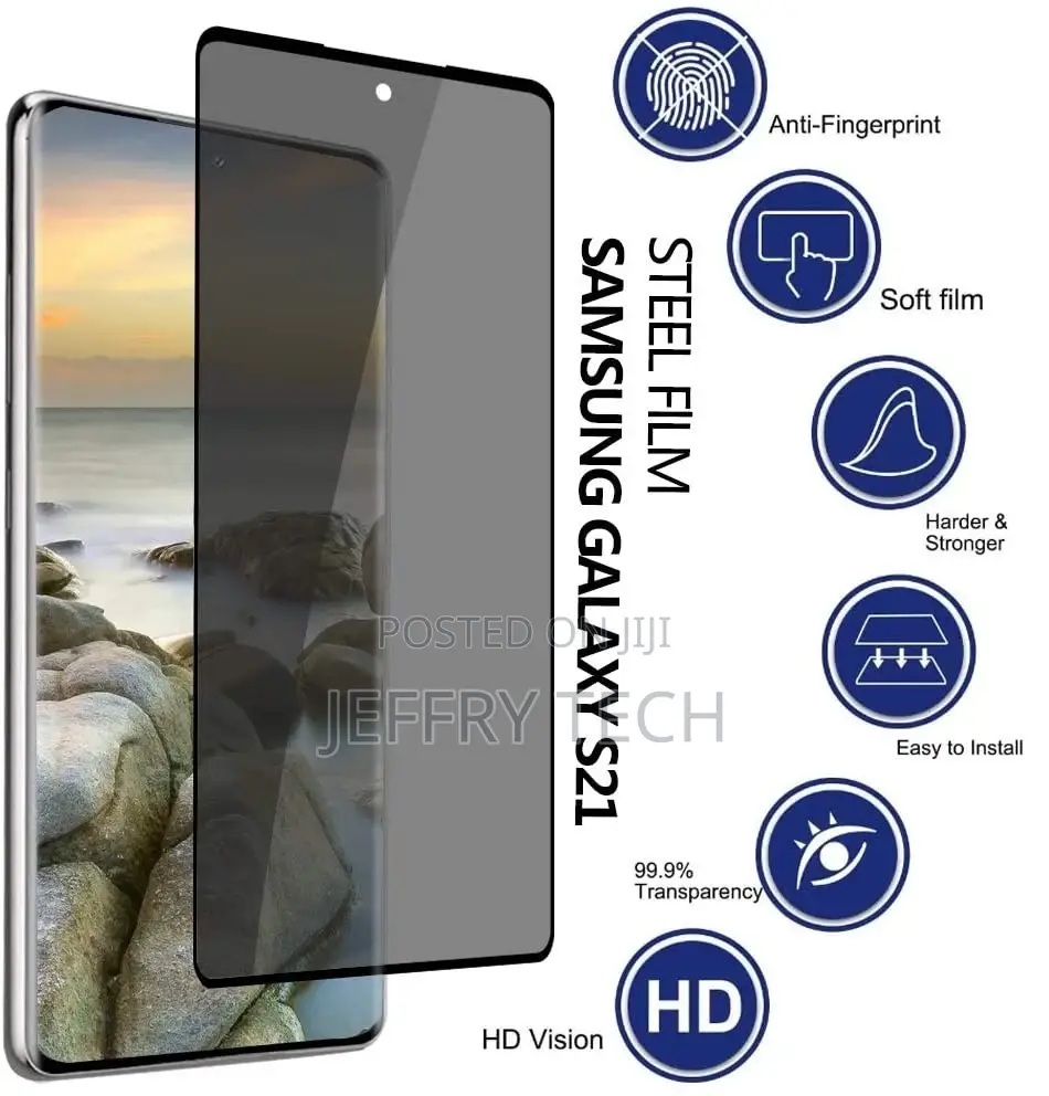 Anti-Spy Privacy Tempred Glass for Samsung Galaxy S21 / 5G S
