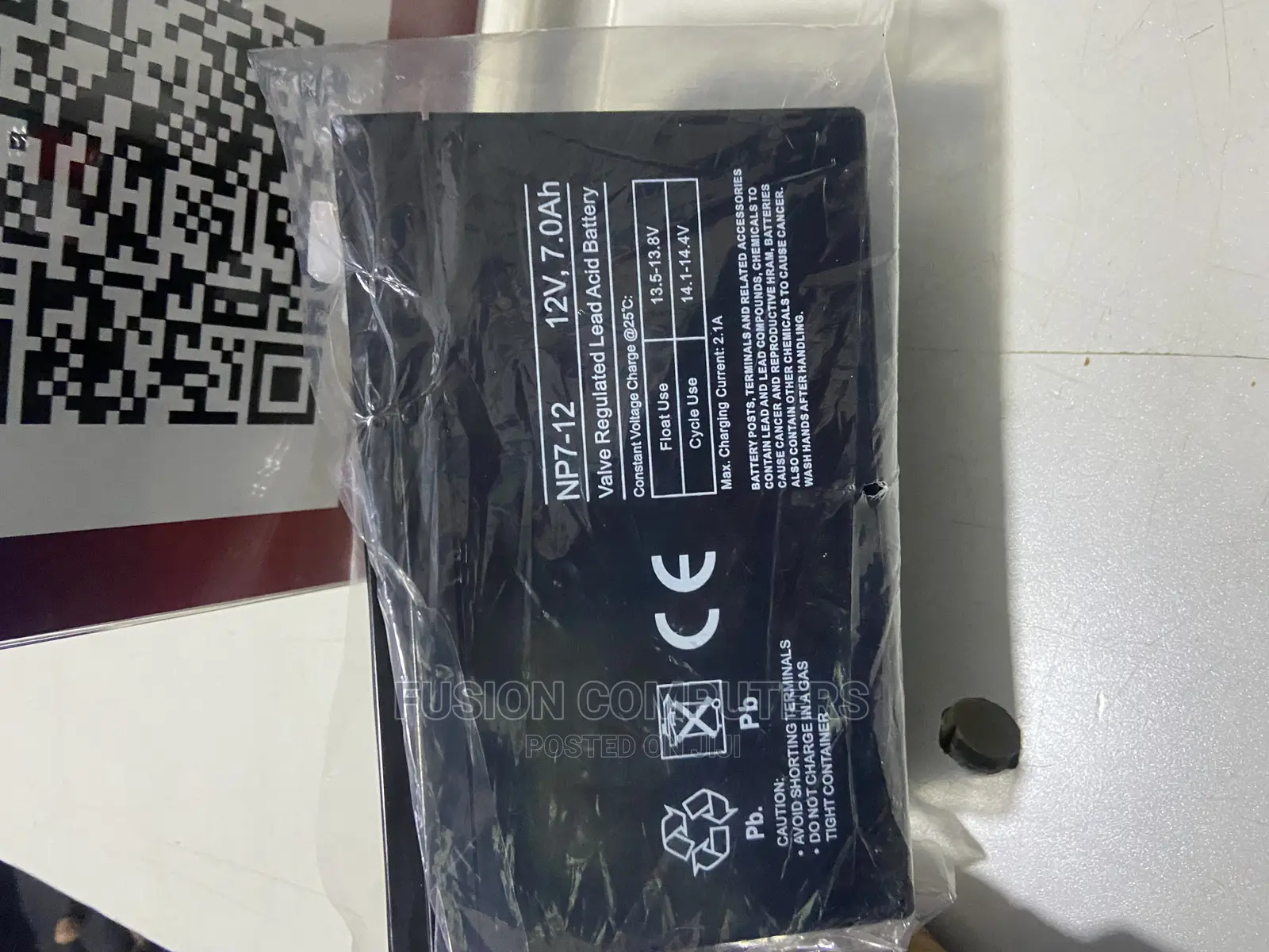 APC Ups Battery 12V 7.0ah