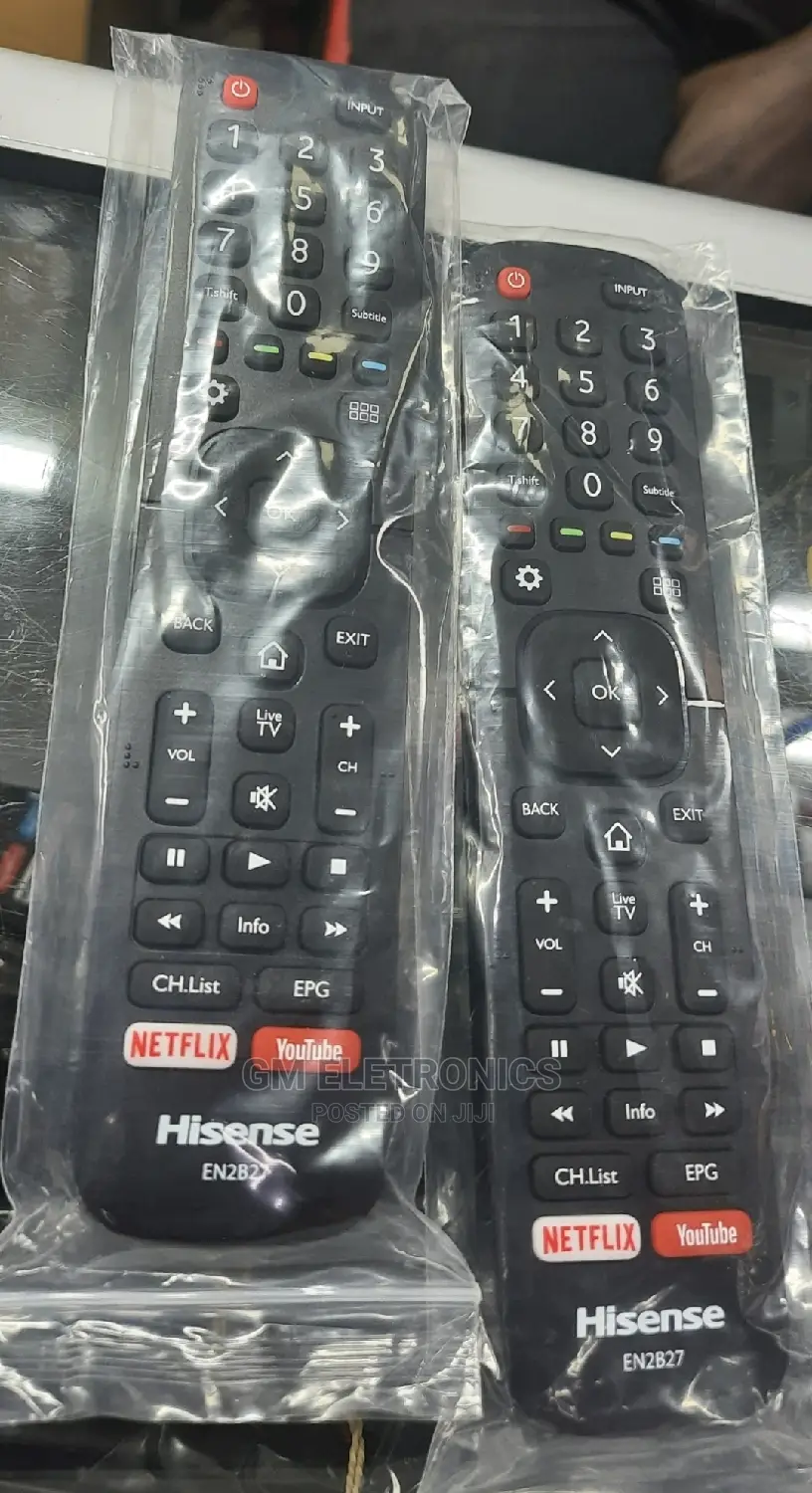 Smart Remote for Hisense Tv Set.