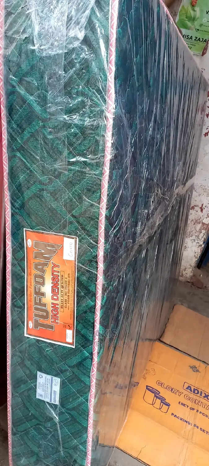 Tuffoam Quilted Mattresses 5 by 6, 8inch Heavy Duty Pwani