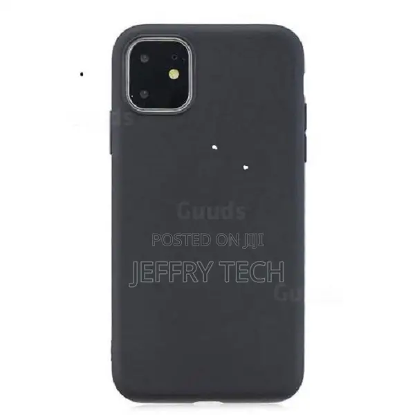 Silicone Protective Phone Case for iPhone 11 (6.1 Inch) - Bl