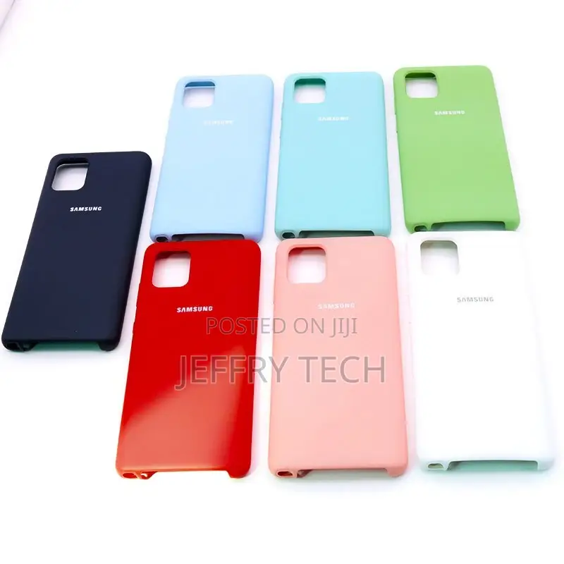 Samsung Galaxy Note10lite Liquid Silicone Soft Case Anti-Fa