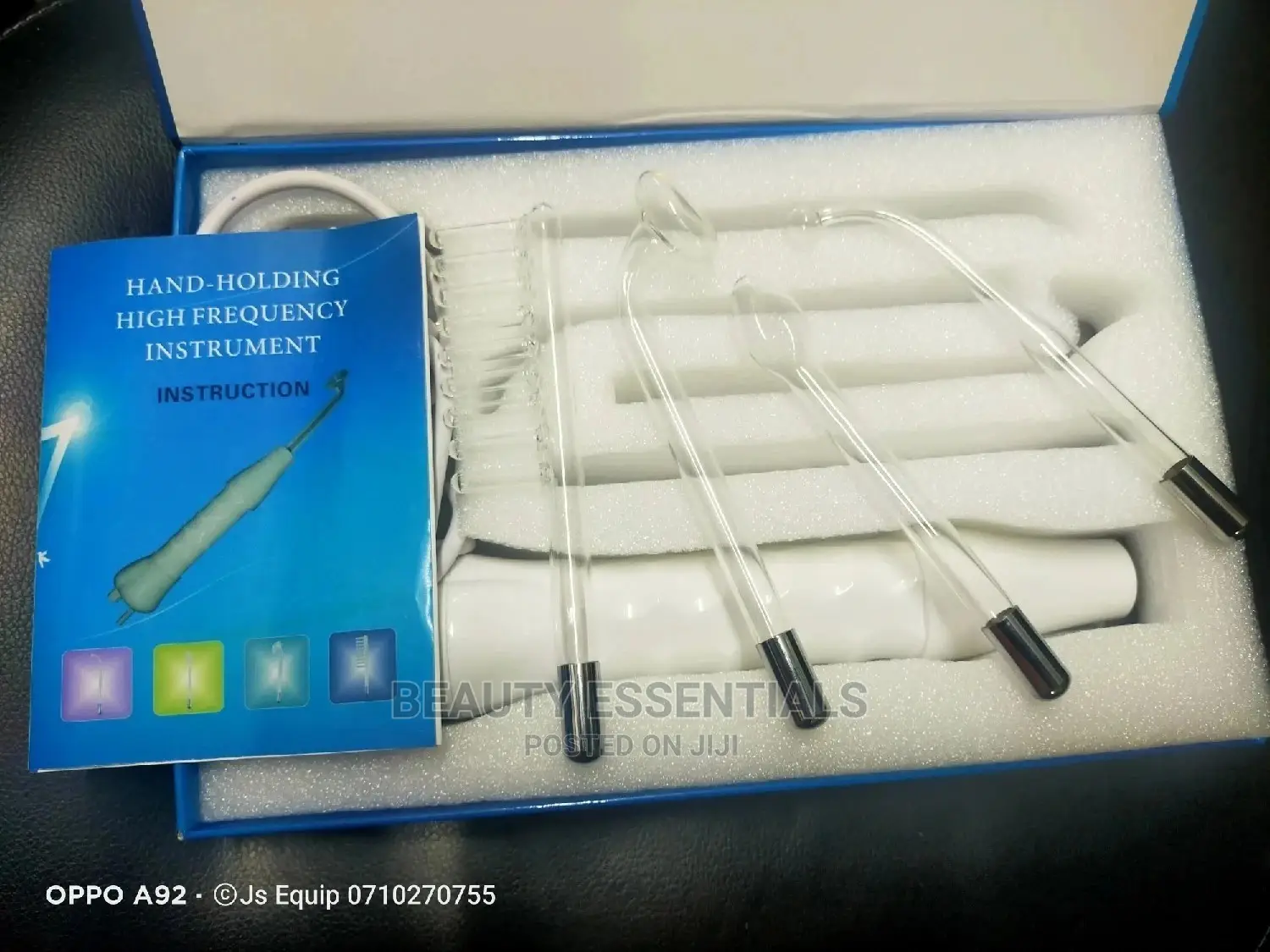 Hand Holding High Frequency Instrument
