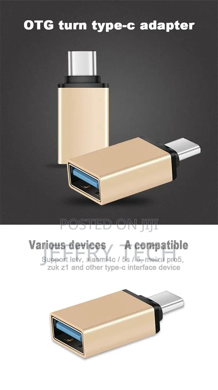 USB 3.1 Type C Right Angle Male to USB 3.0 Cable Adapter Con