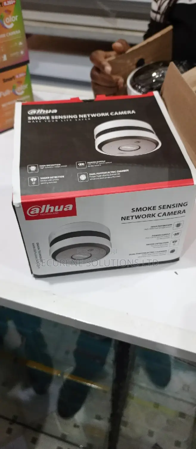 Dahua 5MP IR Ai-Fire Smoke Sensing Network Camera