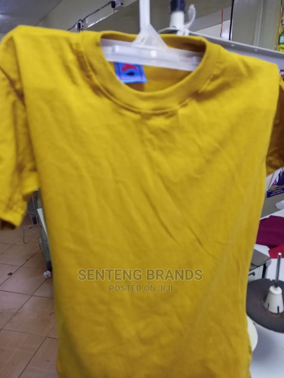 Plain Mustered Gold T-Shirts