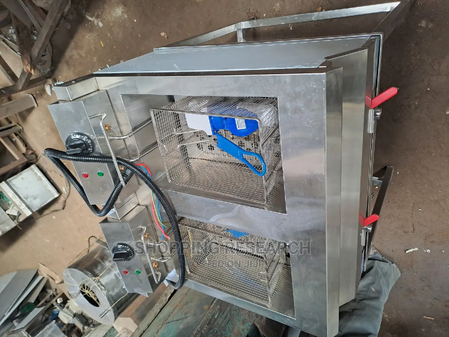 Chips Fryer Heavy-Duty Imported Double Fryer Large Size