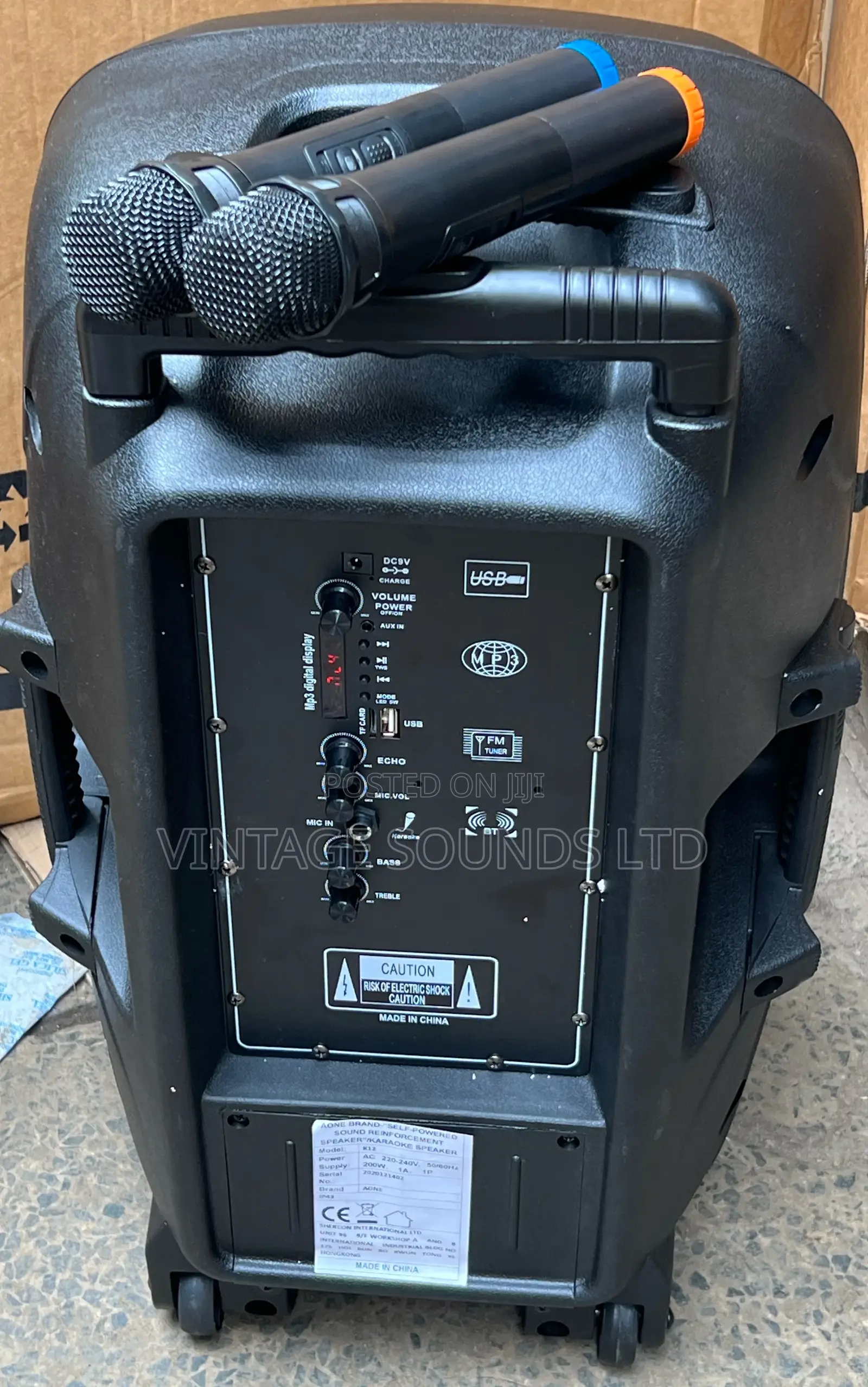 12inch Rechargeable Amplified Speaker