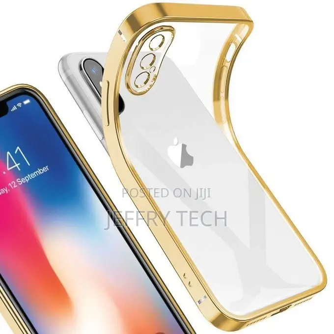 Luxury Clear Case for iPhone XS