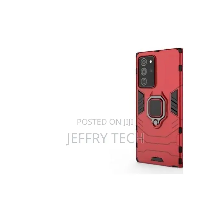 Ring Cover Phone Case for Samsung Galaxy Note 20 Ultra Red
