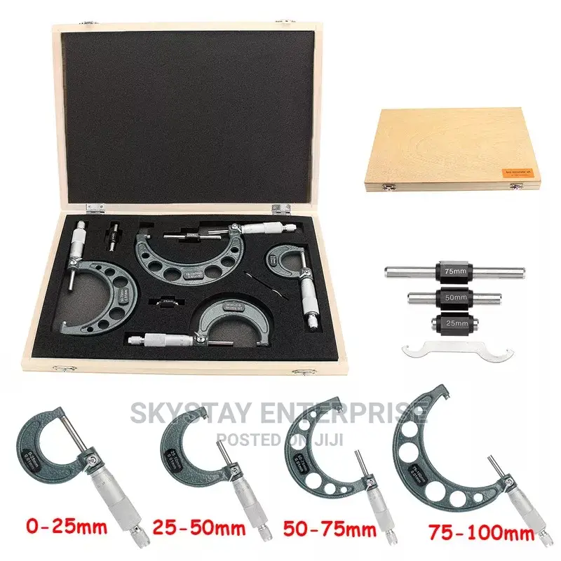 Micrometer 4pcs Set
