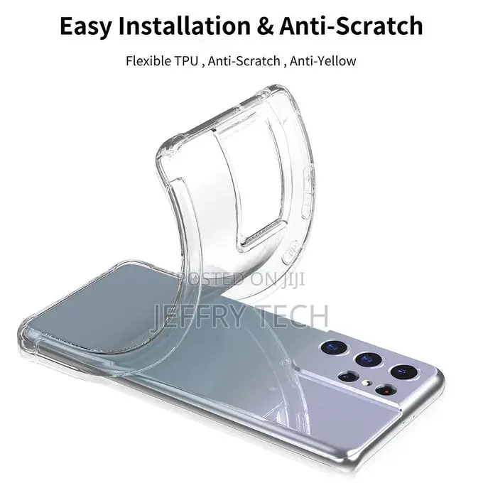Samsung S21 Mobile Phone Case Transparent for Airbag