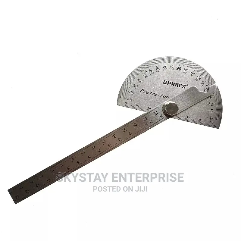 Protractor Ruler Stainless Steel