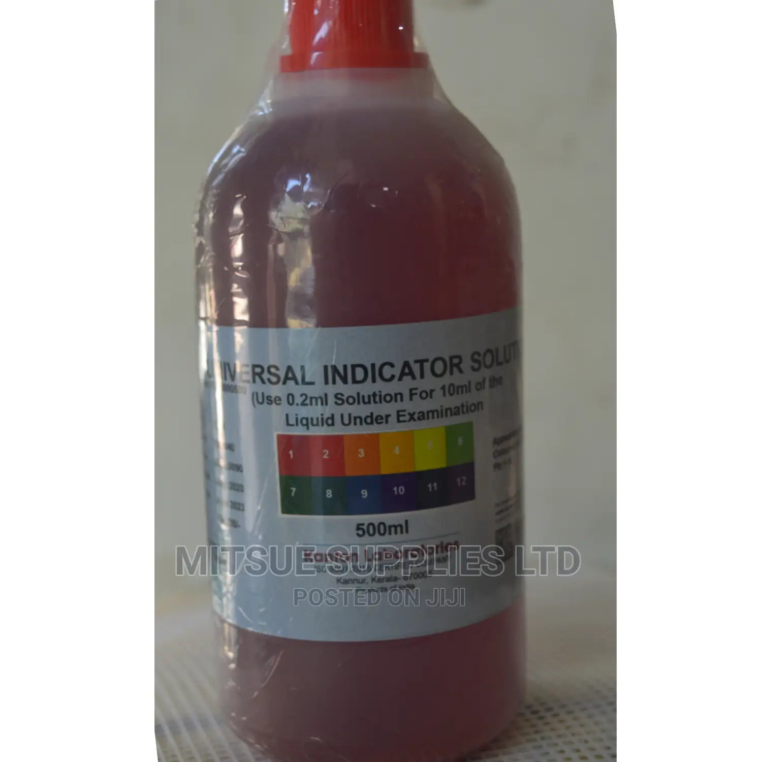 Universal Indicator Solution 1-14 500ml Griffchem