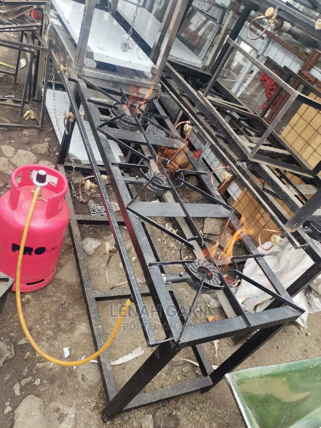 Gas Cooker Three Burners