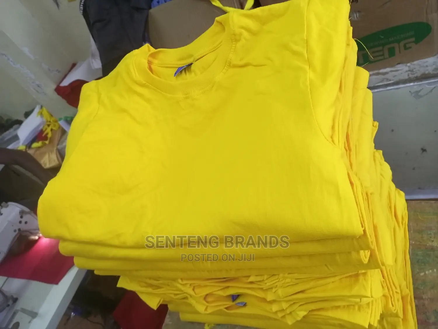 Yellow Cotton T-Shirts