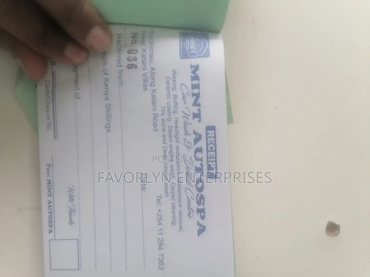 Receipt Books Printing