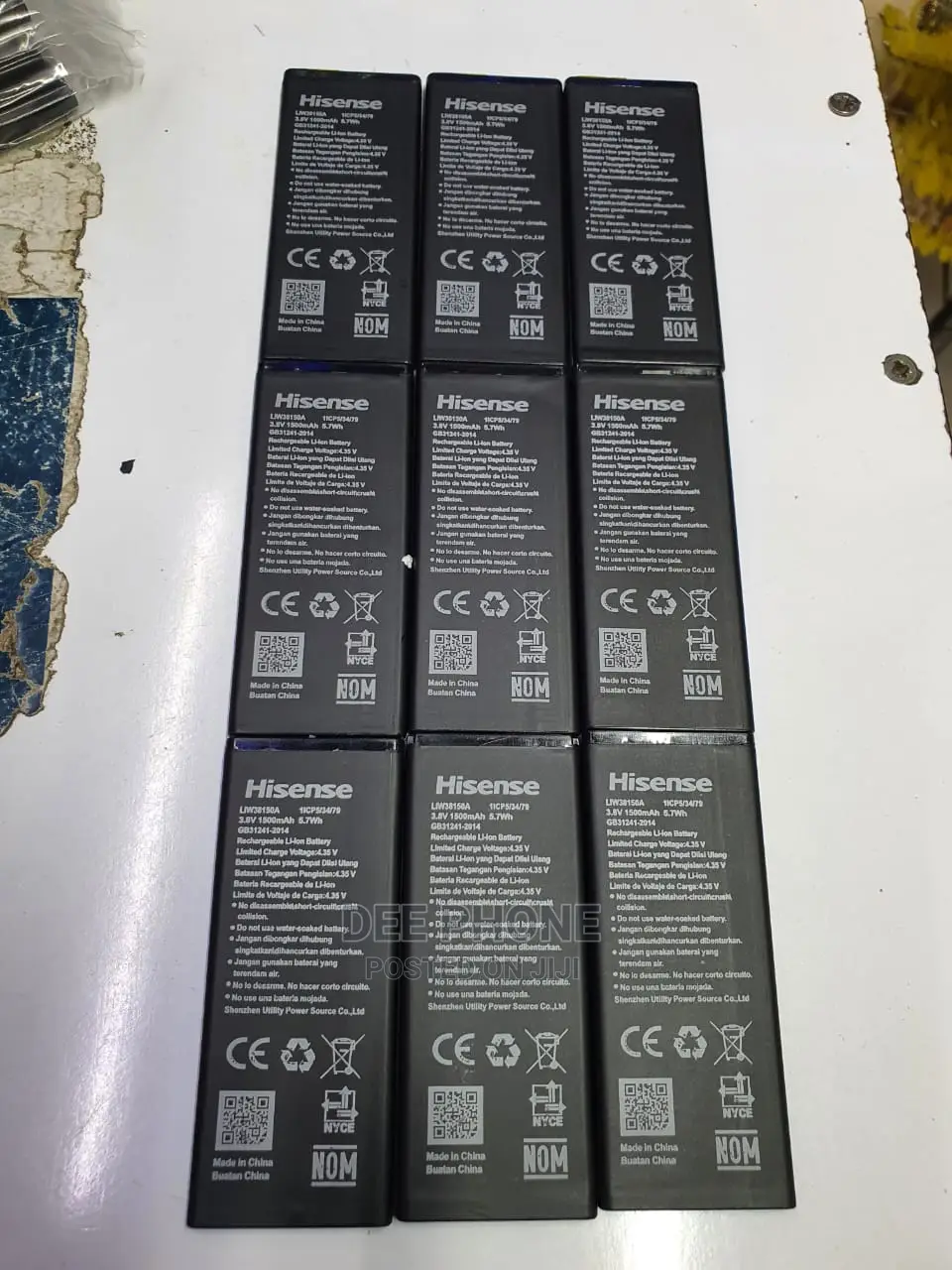Hisence Phone Batteries