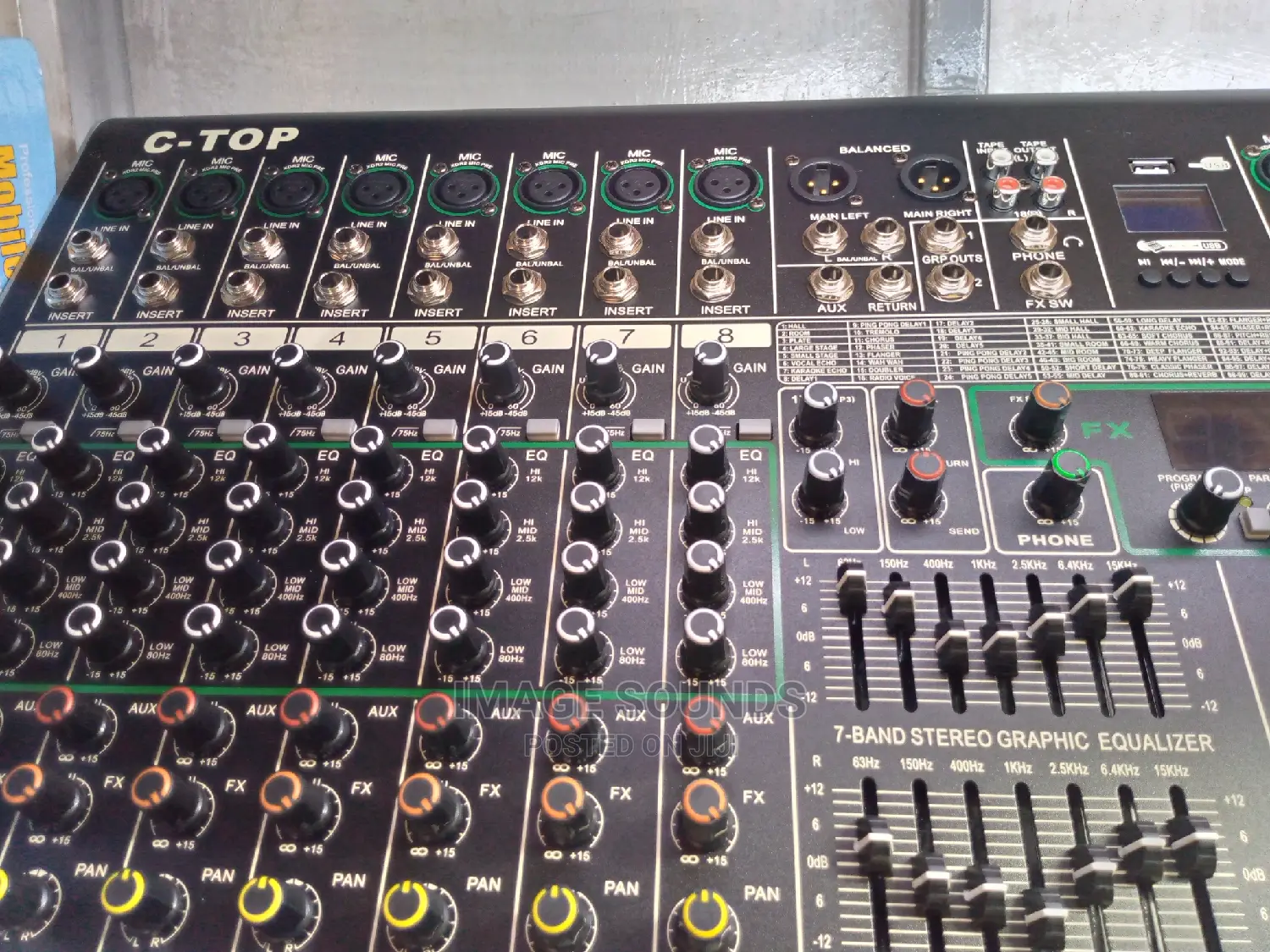Plain Mixer C-Top Fx16channel