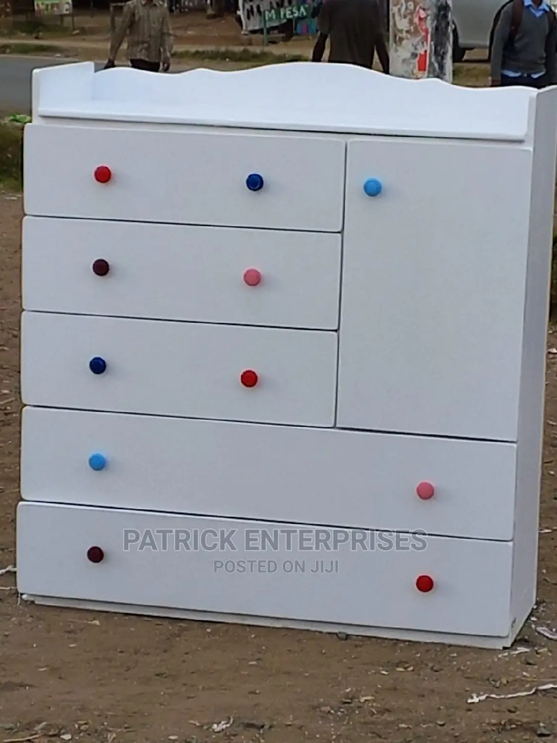 Morden Baby Chest of Drawers 4 by 4 Fitts