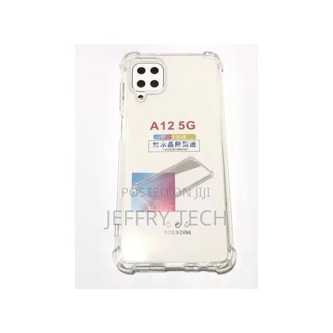 Samsung Galaxy A12 TPU Full Back Cover Hard - Clear