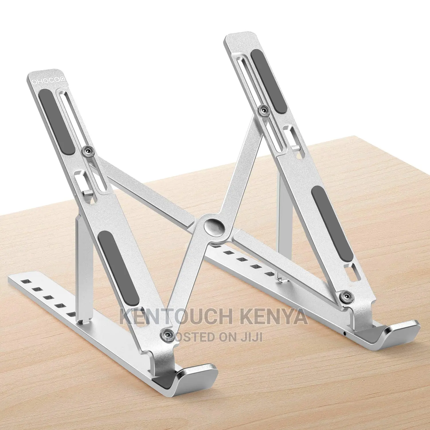Metallic Aluminium Alloy Laptop Stand Portable Foldable