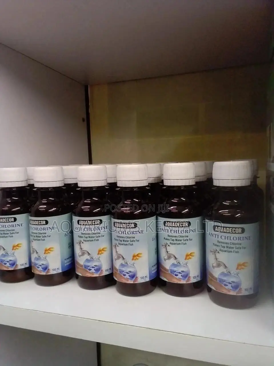 Anti Chlorine,Tap Water Safe for Fish and Animals