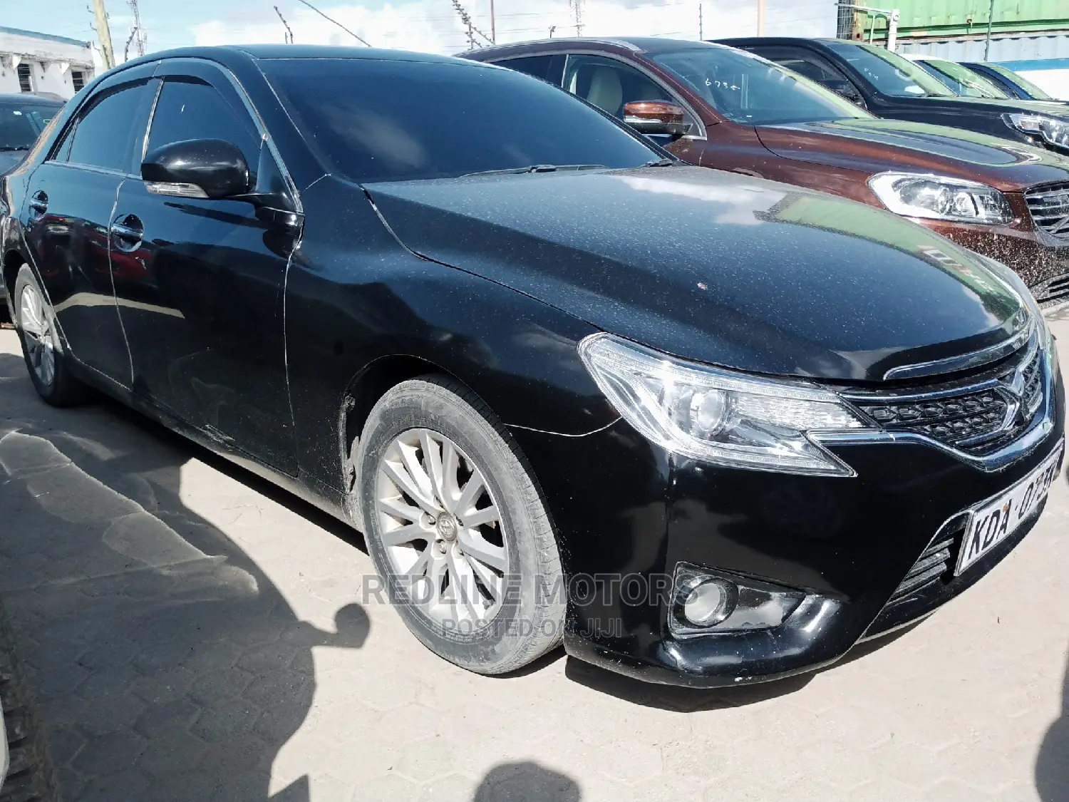 Toyota Mark X 2.5 AWD 2016 Matt Black