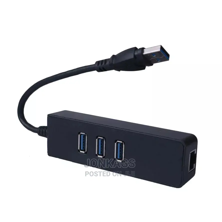 USB a to 3.0USB and Rj45 (Ethernet)