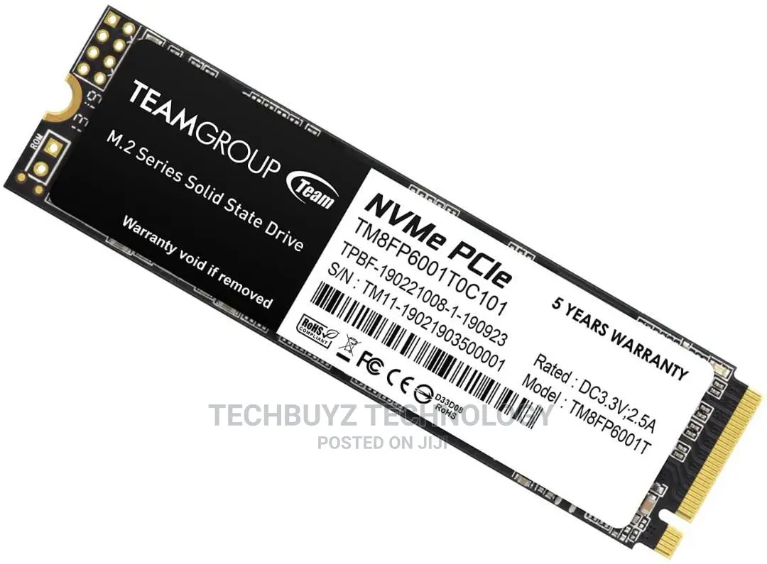 Team Group TM8FPD512G0C101 1" 512GB Pcie Solid State Drive
