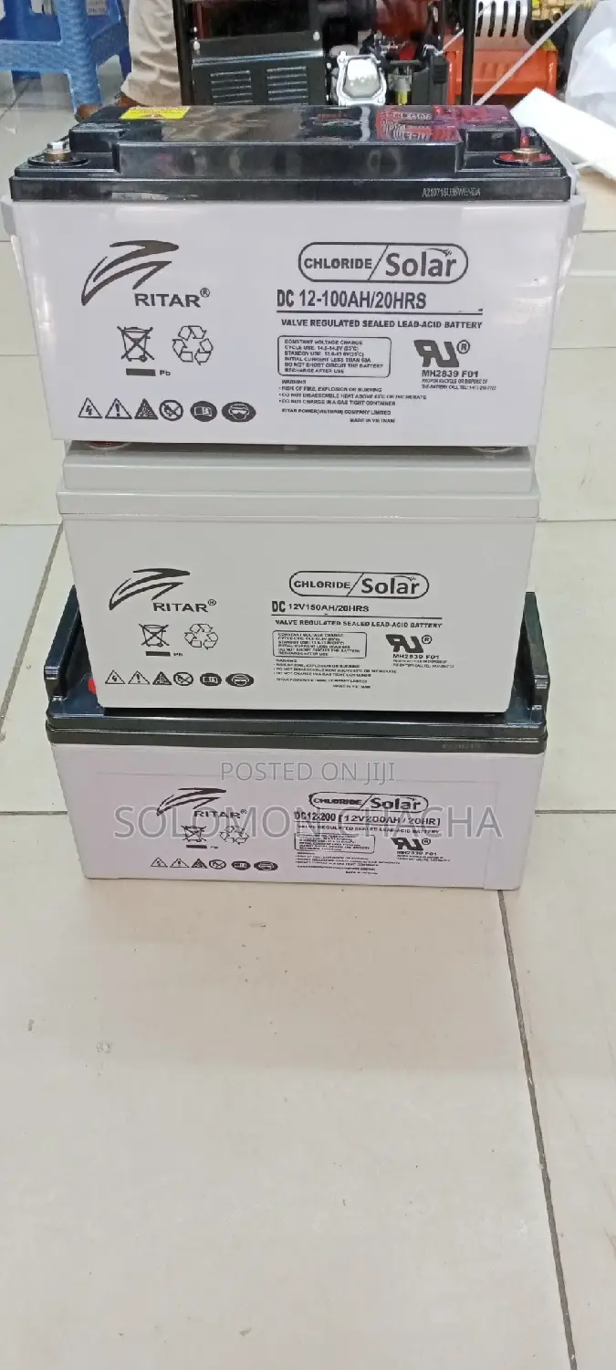All Size Ritar Batteries