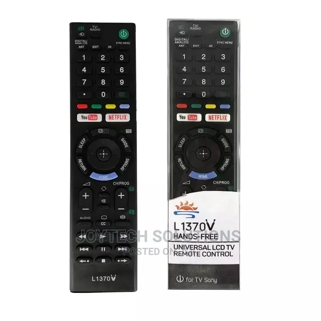 Sony Tv Remote