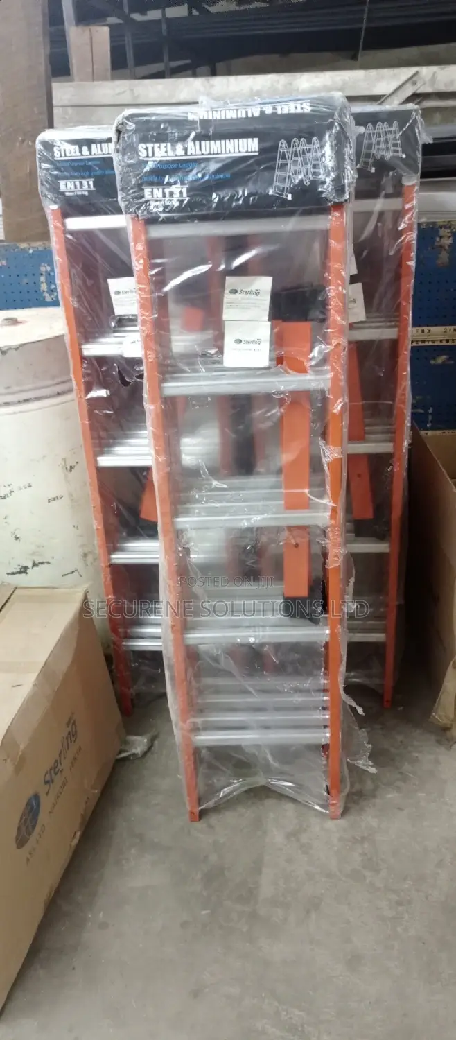 20ft Steel and Aluminum Alloy Murtipurpose Ladder