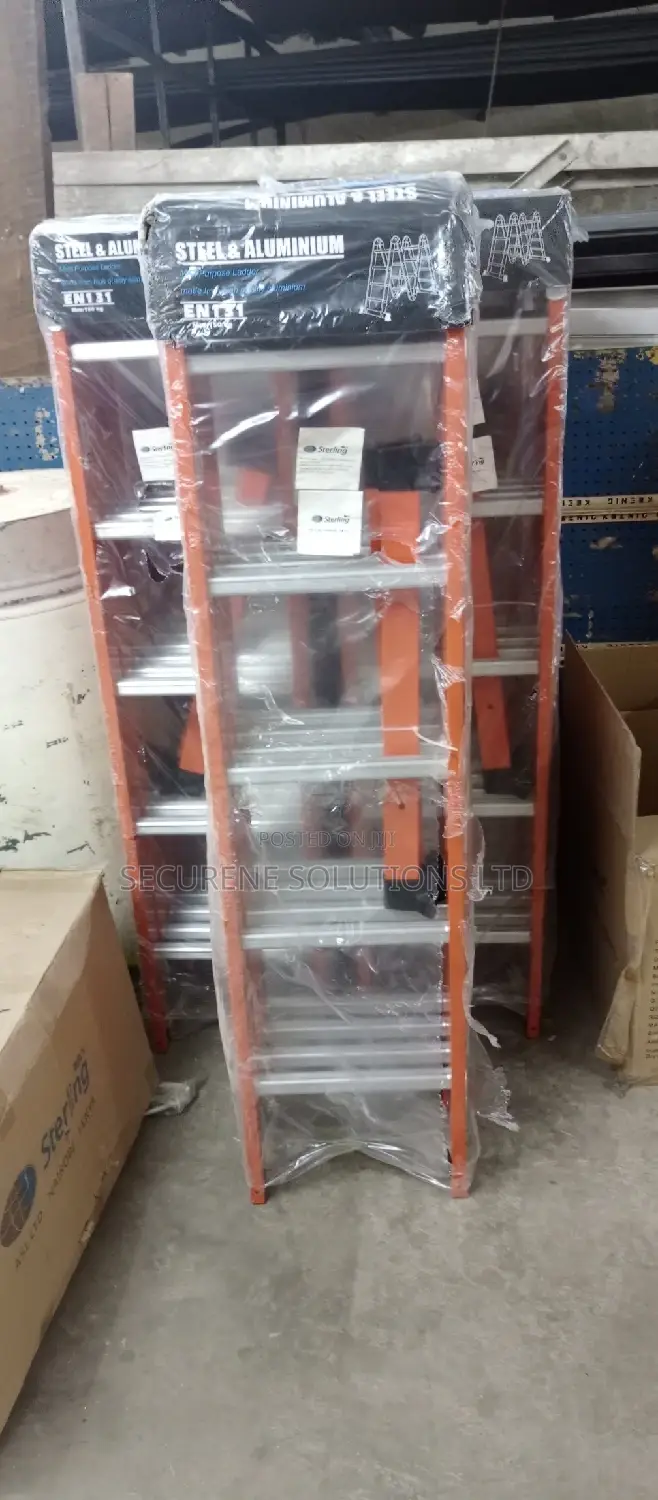 20ft Steel and Aluminum Alloy Murtipurpose Ladder