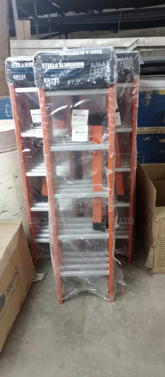 20ft Steel and Aluminum Alloy Murtipurpose Ladder